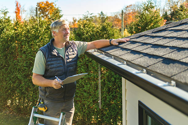 Professional Flat Roof Repair technician working in Fairview, GA